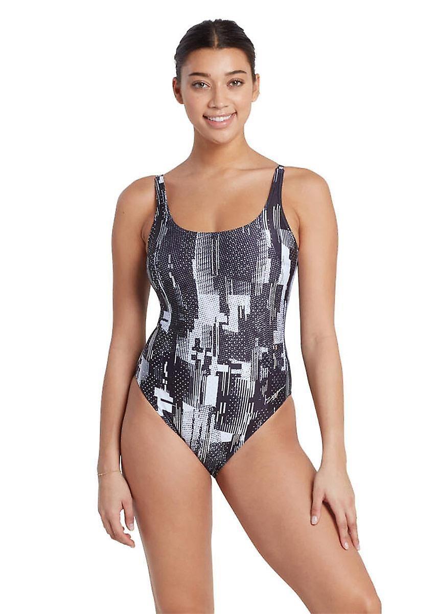 Zoggs Shimmer Sleekback Swimsuit - Womens