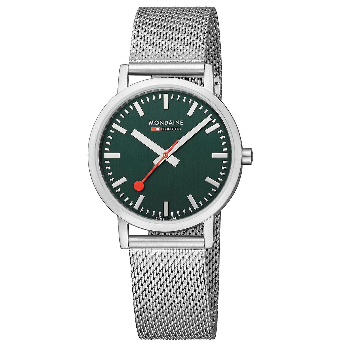 Mondaine 男女通用手表 经典腕表 36 毫米 A660.30314.60SBJ 不锈钢