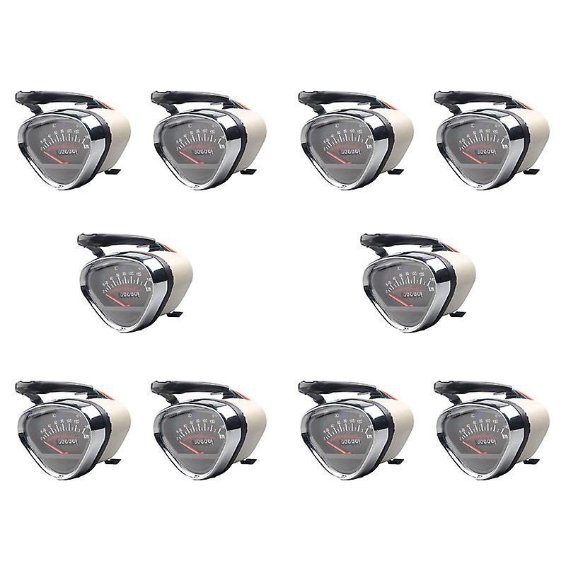 10X Motorcycle Meter Odometer Gauge Backlight LCD Digital Indicator Instrument For Vintage Honda DAX 70 Jialing70