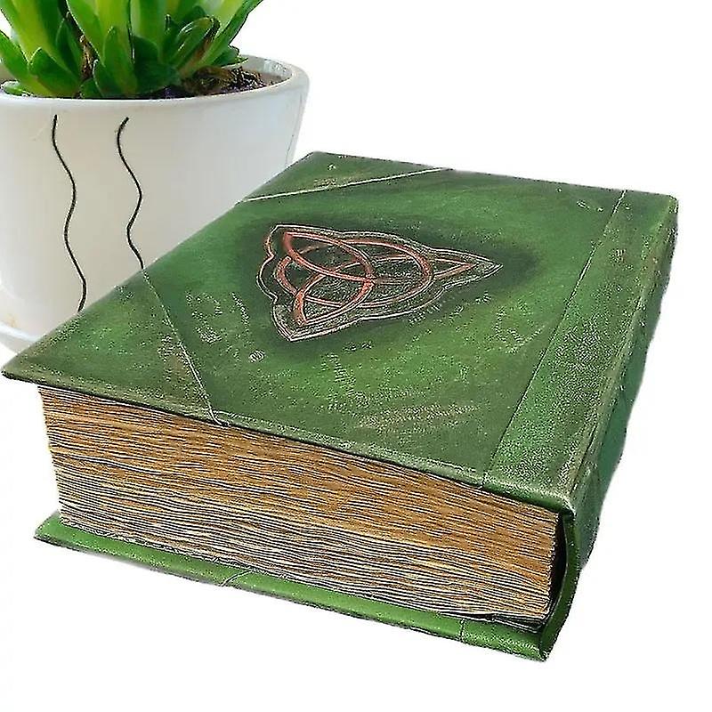 Charmed Book Of Shadows Magic Book Retro Green Cover 350 Pages Spells Records Stories Bound Journal
