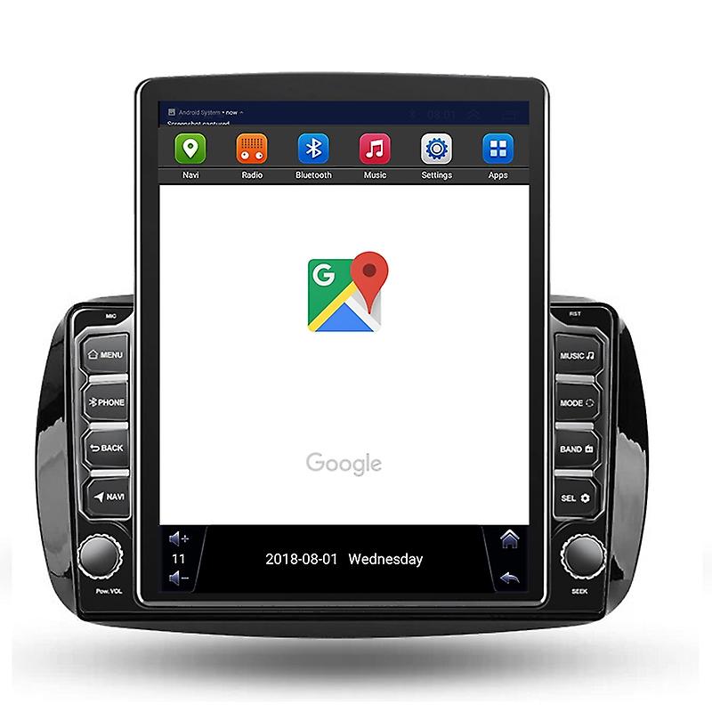Multimedia Player Android for Mercedes Benz Smart 453 Fortwo 2014 -2020 GPS For Tesla Style 9.7 Inch