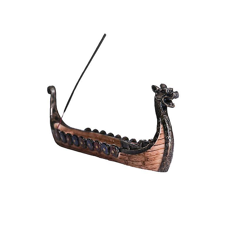 1pcs Dragon Boat Shaped Incense Burner