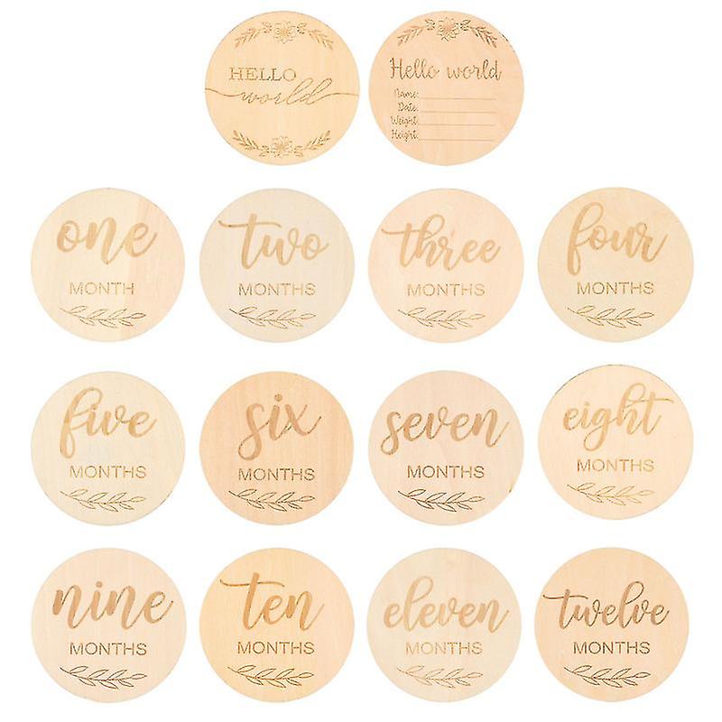 14pcs Baby Milestone Cards