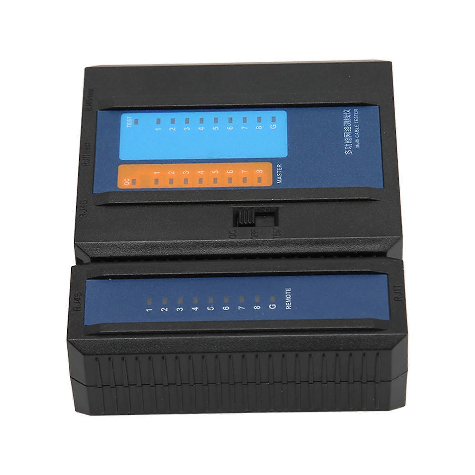 Network Cable Tester Multi Network Tester RJ45 Cable Test POE Switch Ethernet Cable Continuity Tester