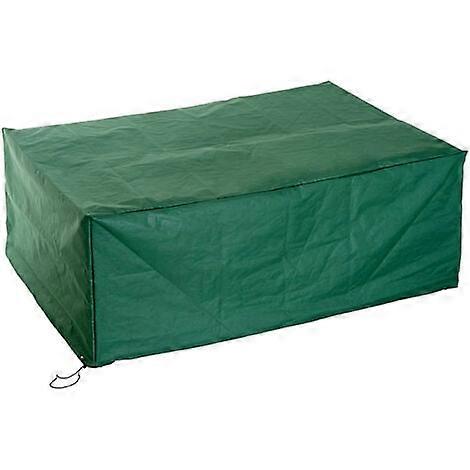 غطاء واقي مقاوم للماء لأثاث الحدائق المستطيل 210 لتر × 140 واط × 80 سم أخضر