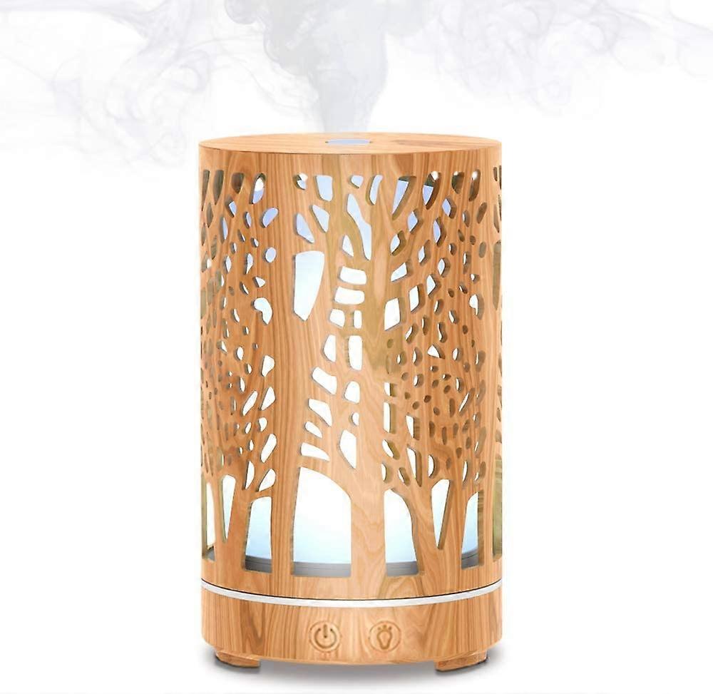 Essential Oil Diffuser, Aromatherapy Diffuser, Large Capacity Ultrasonic Aroma Cool Mist Humidifier Diffuser with Adjustable Mist Mode(Yellow)