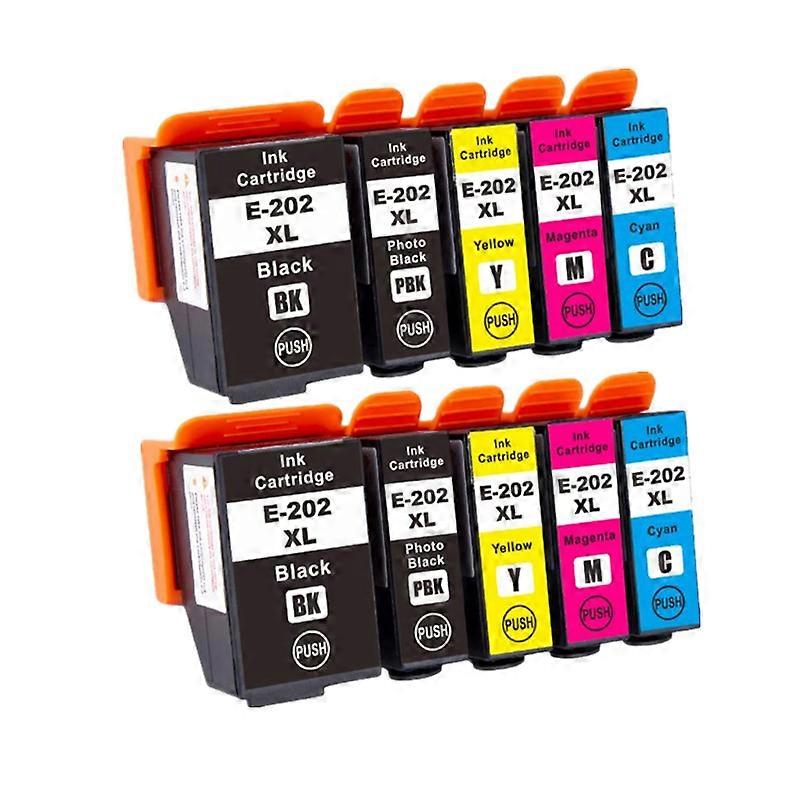 Fus 202xl T02g1 T02h1 1set 5psc Compafusle Ink Cartridge For Epson Expression Premium Xp6000 Xp6005 Xp6100 Xp6105
