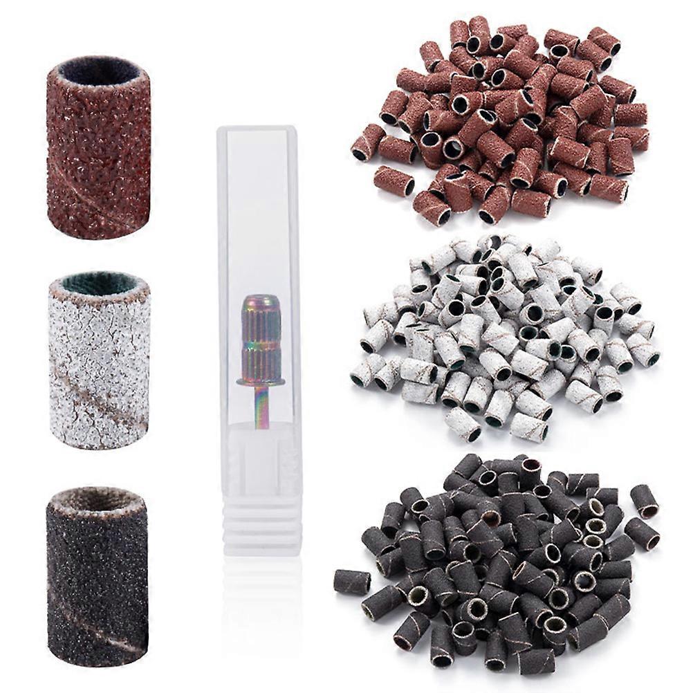 Nail Drill Accessories Bits Polishing Sanding Bands Grinding Head