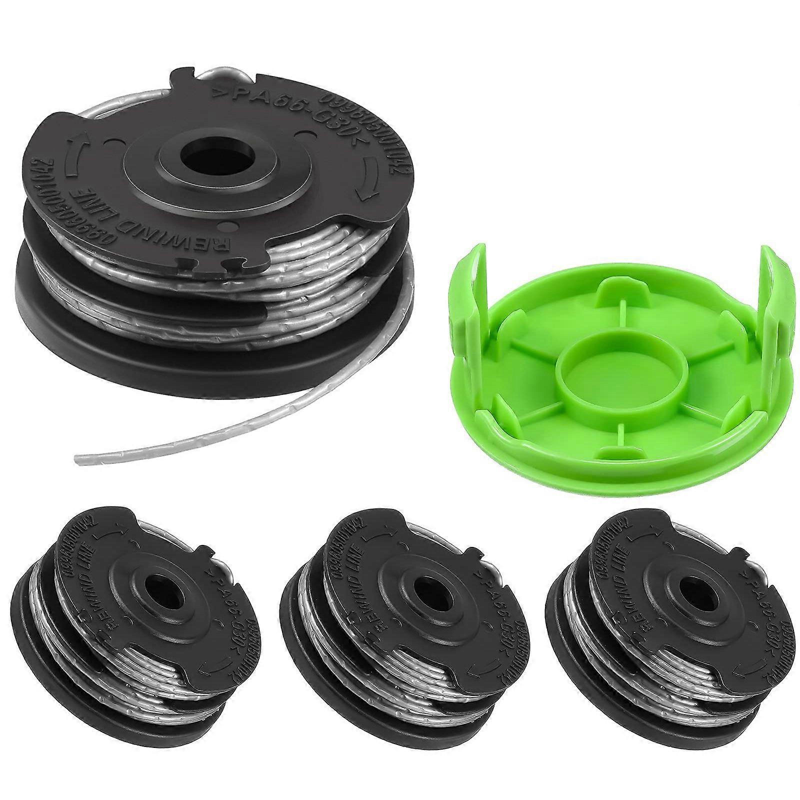 Weed Eater Dual Line String Trimmer Replacement Spool for Greenworks 2900719,20Ft 0.065Inch (4 Spoo