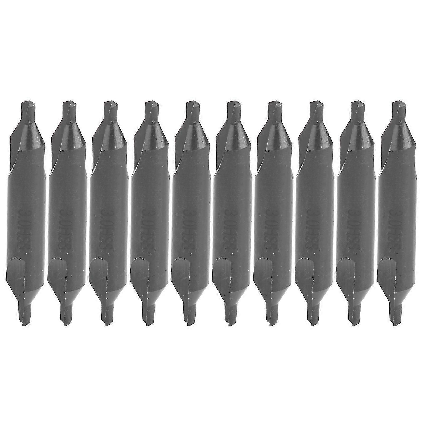 10Pcs Centering Drill Bit AType High Speed Steel Industrial Processing Tool 3mm