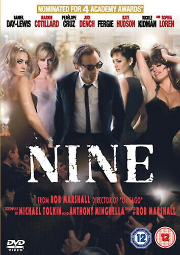 Nine DVD (2010) Daniel Day-Lewis Marshall (DIR) cert 12 - Region 2