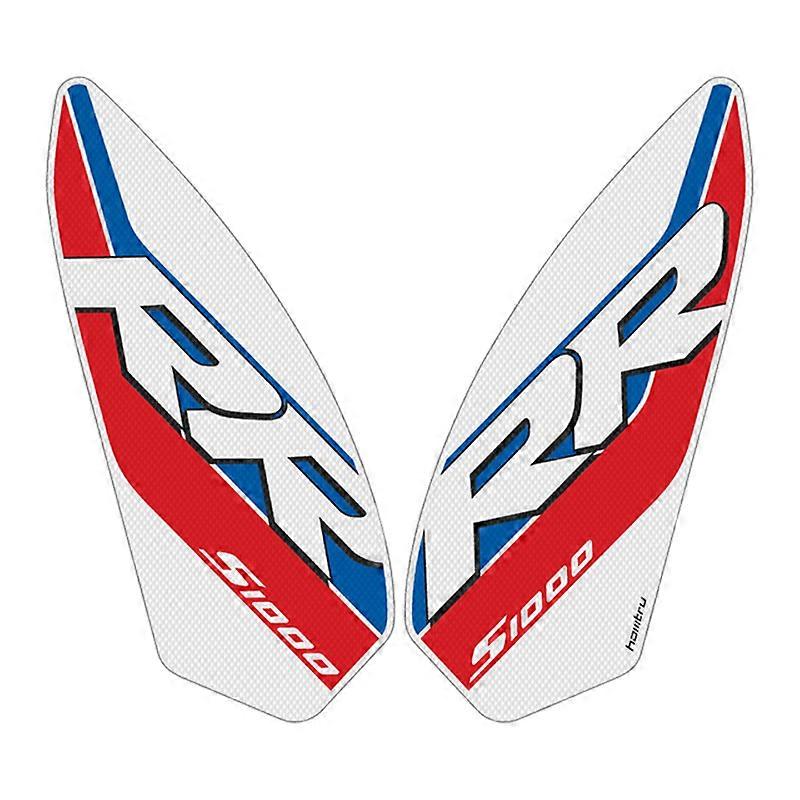 Uygulanabilir BMW S1000RR 2019-2022 Yakıt Deposu Koruması Çizilmez Kaymaz Yan Çıkartmalar Yakıt Deposu Çizilmez Yan Çıkartmalar