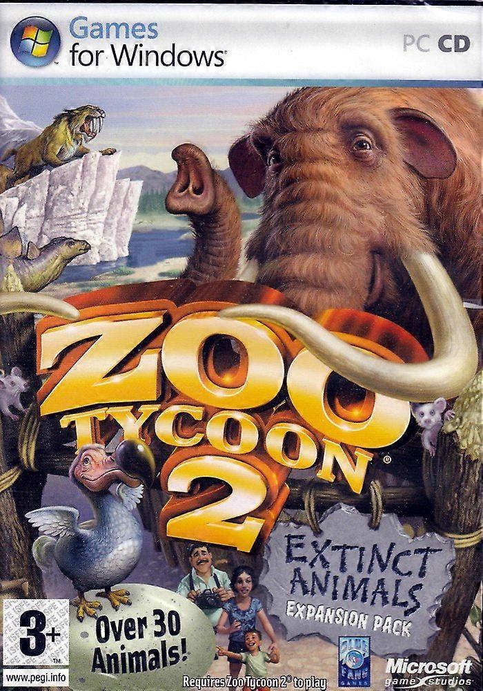 Zoo Tycoon 2 Extinct Animals Expansion Pack (PC) - New & Sealed