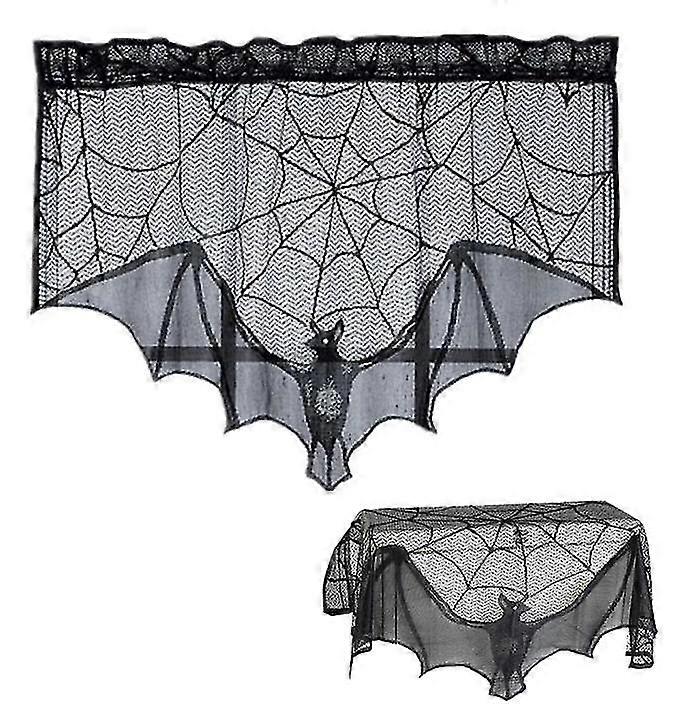 Halloween Cobweb Semineu eșarfă Manta eșarfă Spider Web Decoratiuni