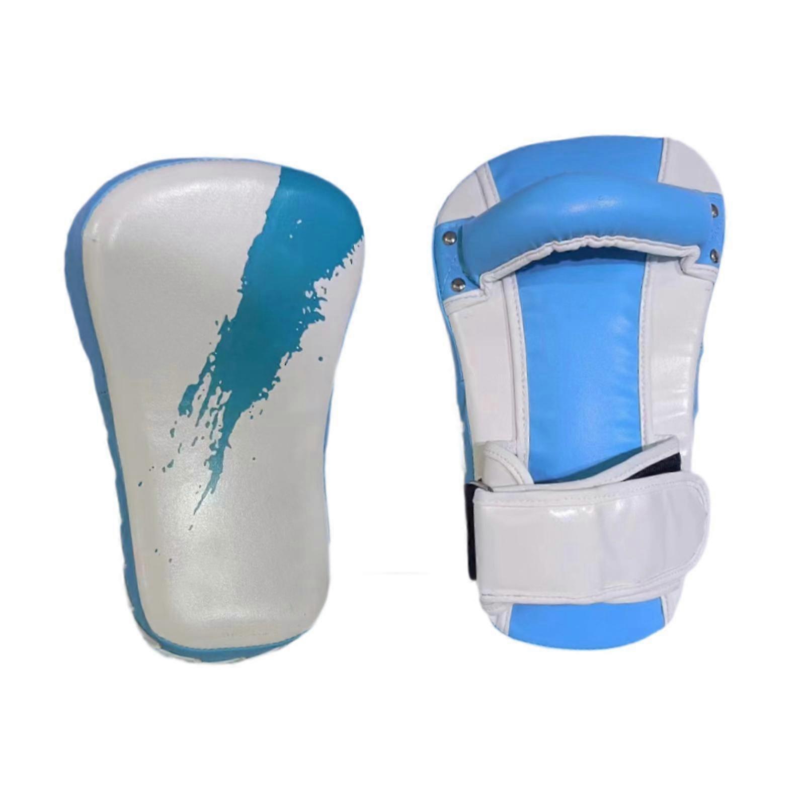 Enfants Taekwondo Kick Pad Kickboxing avec sangle réglable Boxing Punching Pad Noir