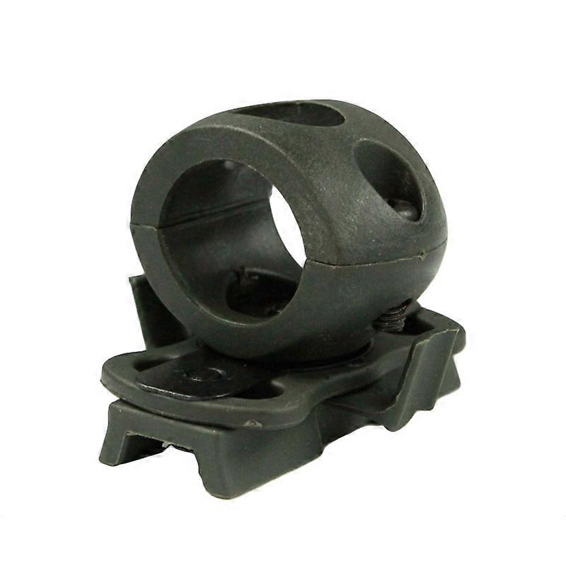 Tactical 20mm Helmet Flashlight Mount Clip Helmet Clamp Adaptor For Fast Helmet Mini Flashlight Mount Holder