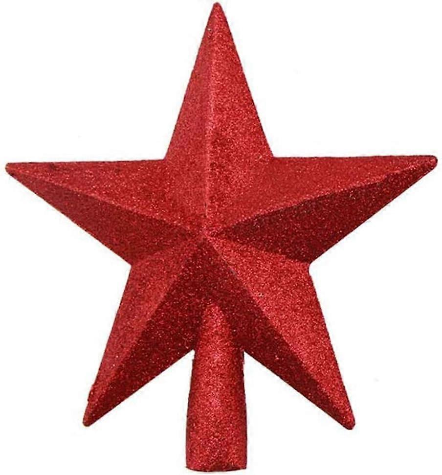 Christbaumspitzenstern - rot 20 # (60g) eins