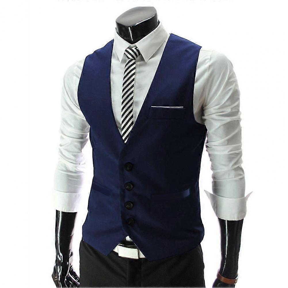 Chaleco Hombre Traje De Negocios Chaleco Casual Chaleco Formal Chaleco  Chaleco Delgado Estilo Formal Chaleco Ropa Business Vest Ropa De Trabajo