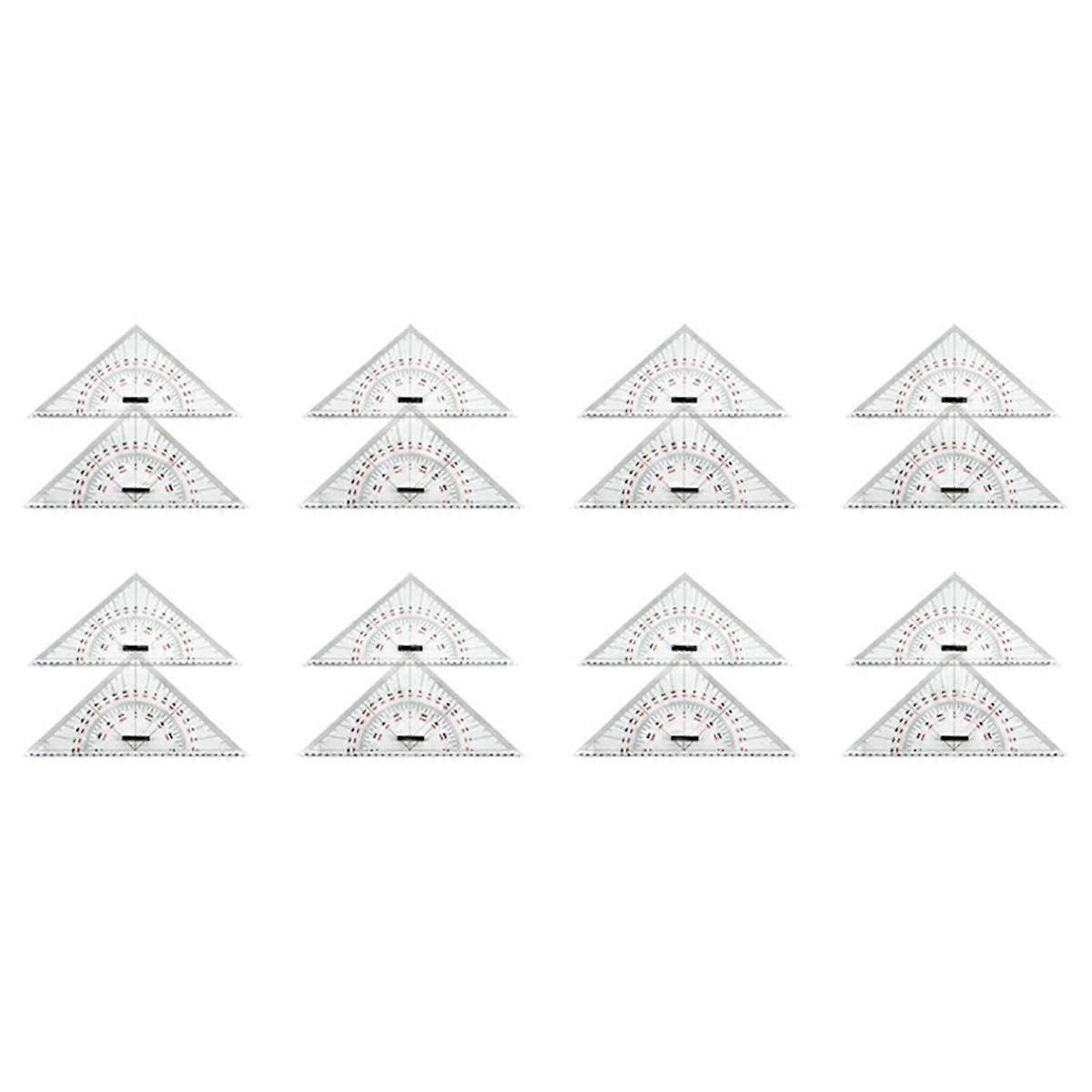16X Chart Drawing Triangle Ruler for Ship Drawing 300mm Large-Scale Triangle Ruler