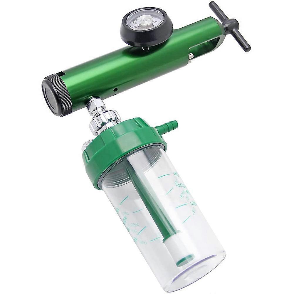 Oxygen Flow Meter Oxygen Regulator 0-15 L/Min Pressure Reducing Regulator Valve Meter with 870 Inle