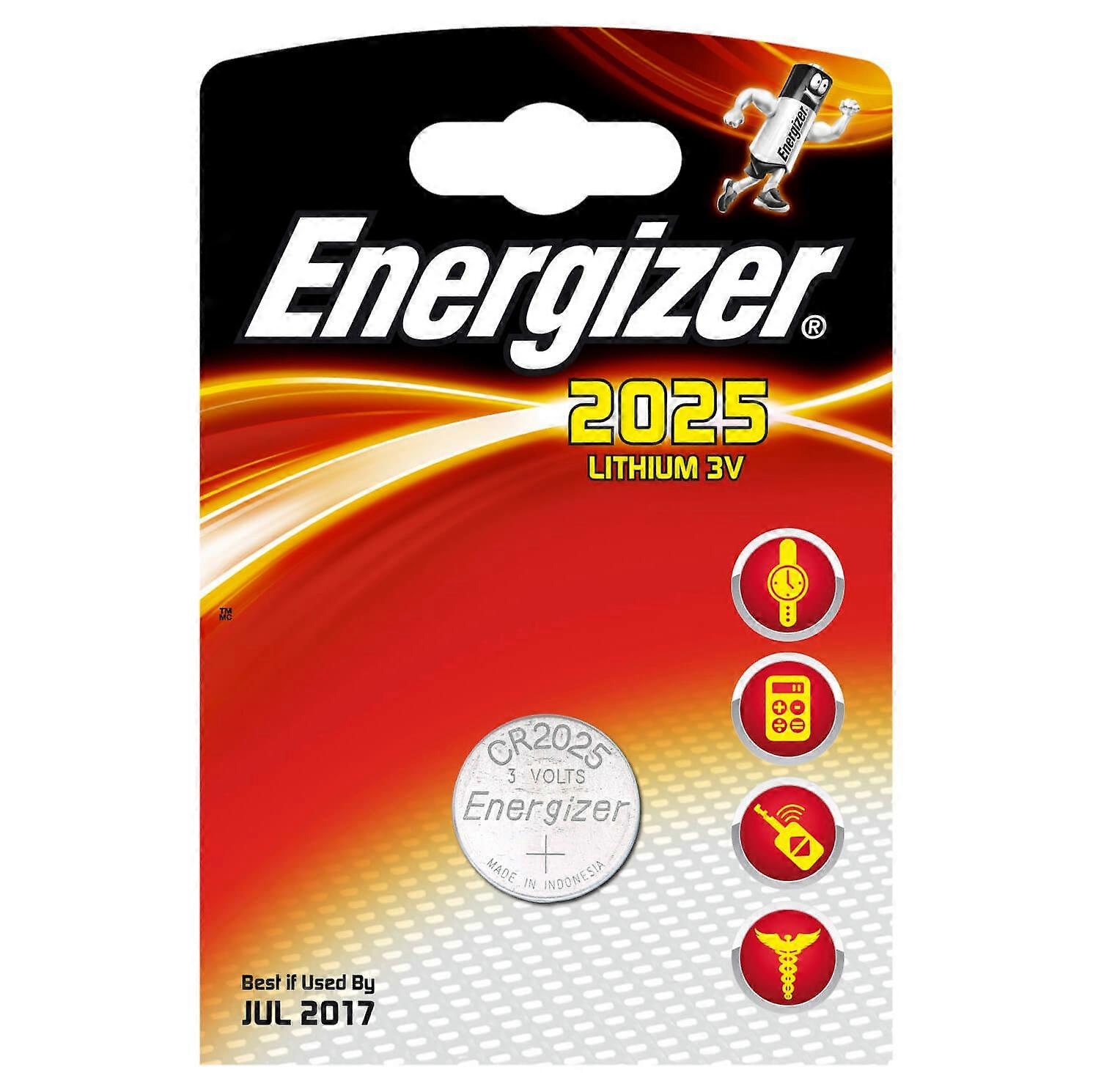 ENERGIZER Batterie CR2025 Lithium 1 pack