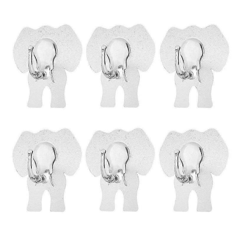 winomo 6pcs strong adsorption traceless elephant hook