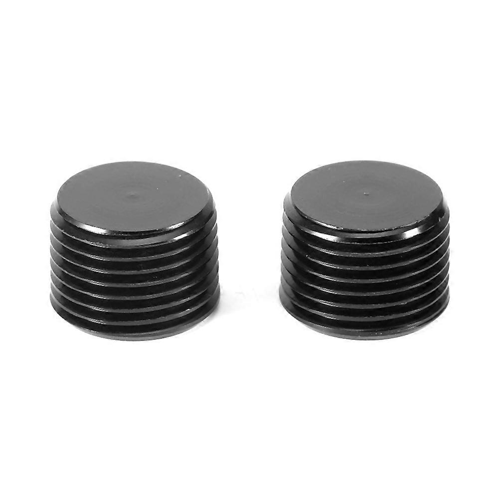 3/8in NPT Pipe Thread Hexagonal Socket Aluminum Alloy Black