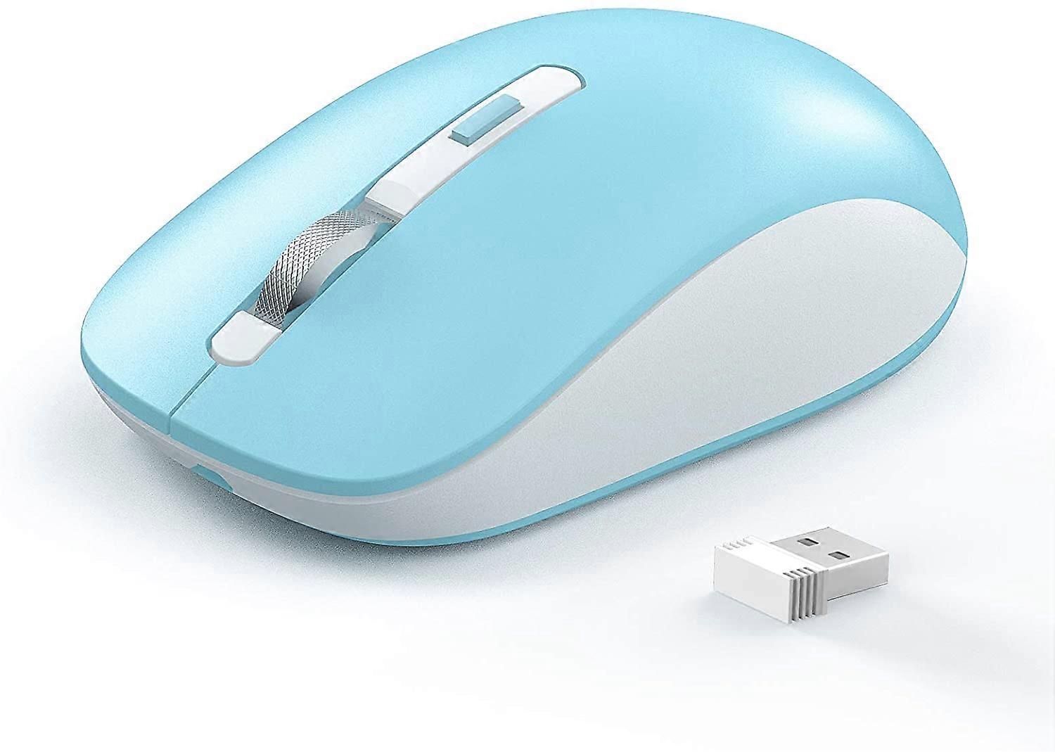 2024 Bluetooth Mouse, 2.4G Wireless Bluetooth Mouse Dual Mode(Bluetooth 5.0/3.0+USB), Computer Mice