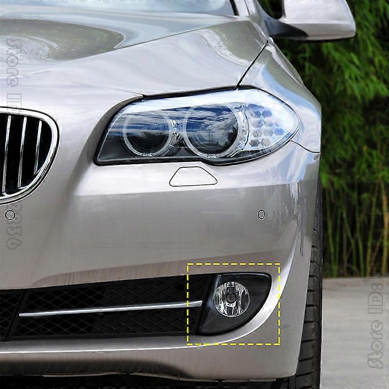 for 2010-2013 F10 528i 528iX 535i 535iX 550i 550iX Front Bumper Plastic Lens Fog Lamp Light Without Bulb 63177216885 63177216886