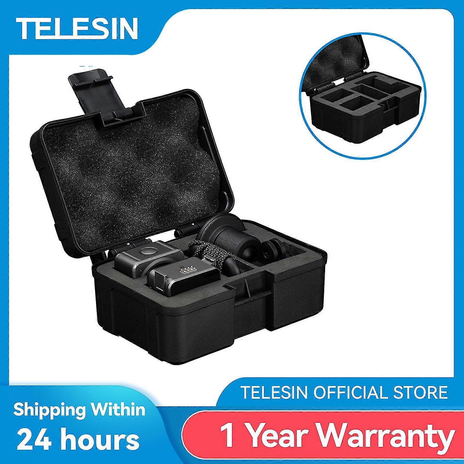 Hard Storage Case Portable Shockproof Bag High Temperature Resistant Protector Box For Dji Action 2 Camera Accessories