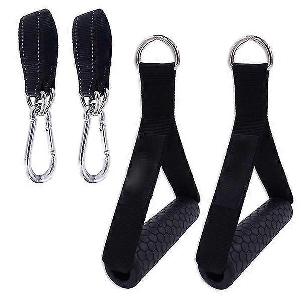 Exercise Handles for Cable Machines and Resistance Bands