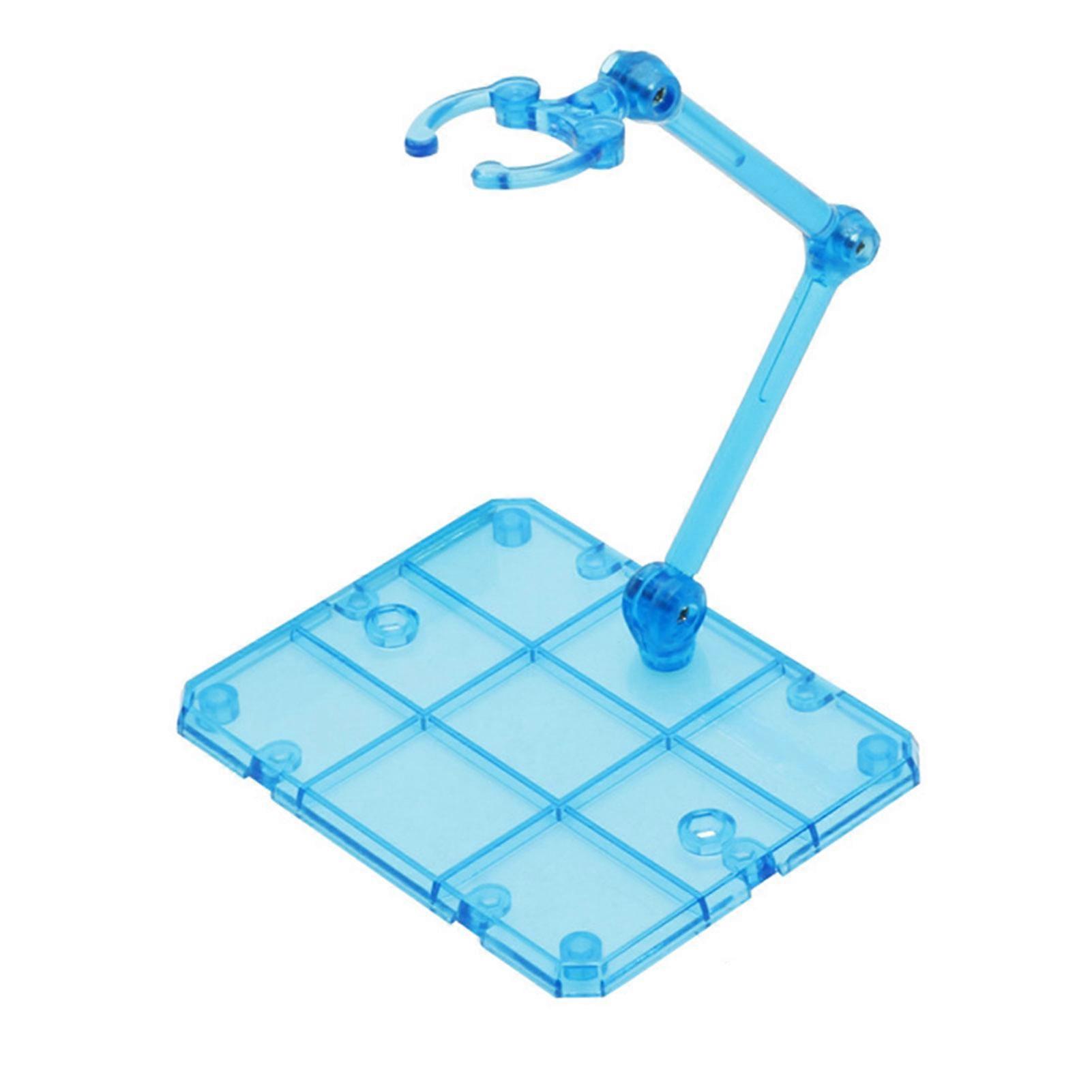 5pcs Actions Figure Stand Plastic Manual Robot Display Stand Multifunctional Clear Actions Figure Holder