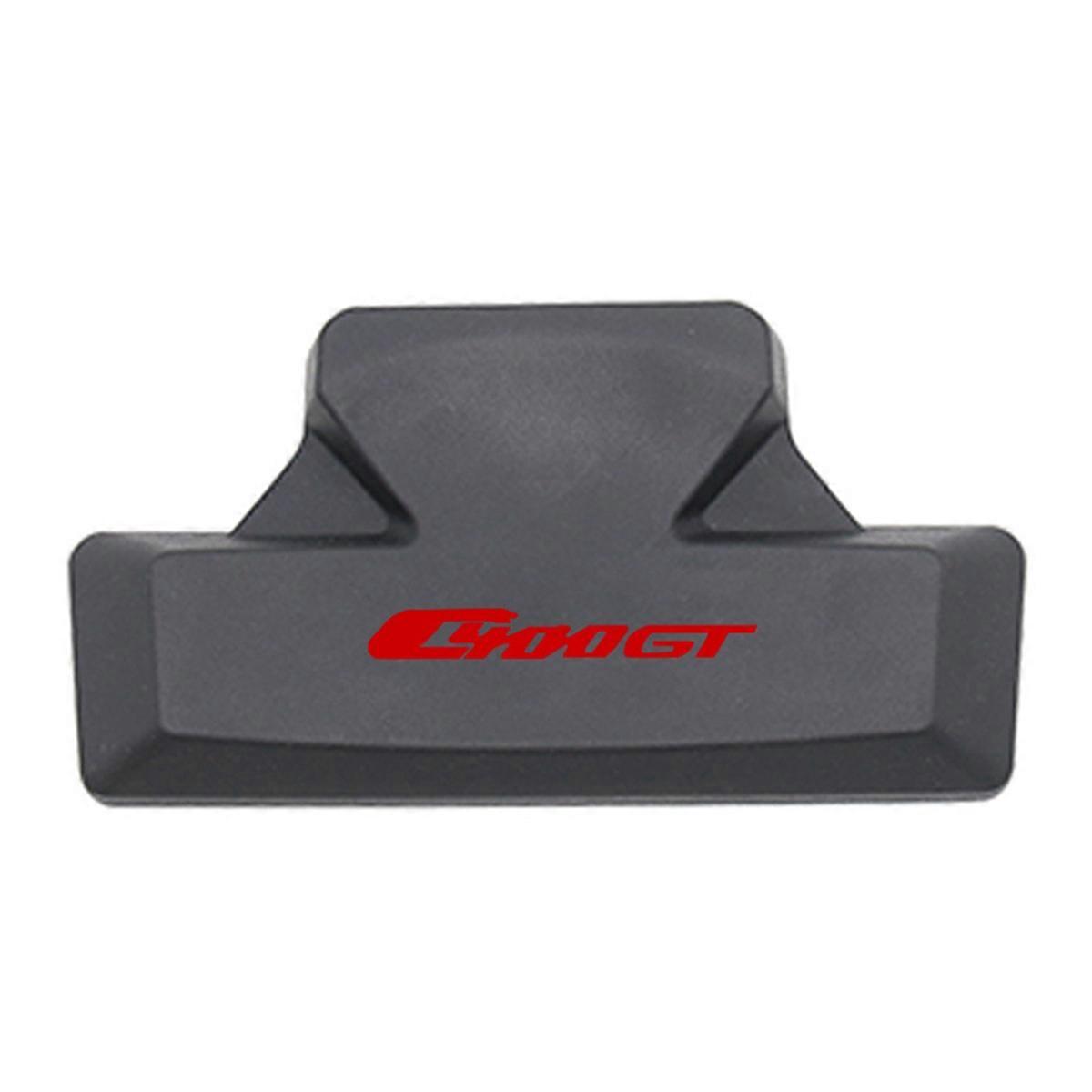 Motorcycle Passenger Backrest Cushion Back Bag Rear Trunk Sticker for - C400GT 2018-2021 (Red)