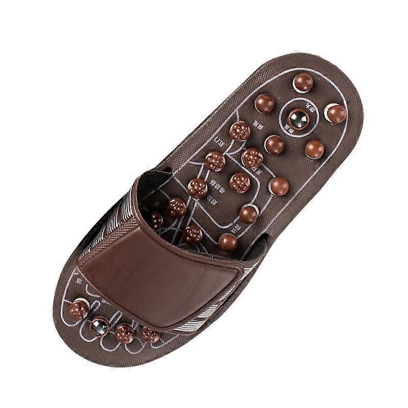 Acupression Pied Masseur Massage Pantoufles Chaussures Réflexologie Sandales Relief Plantar Fasciite Arthr