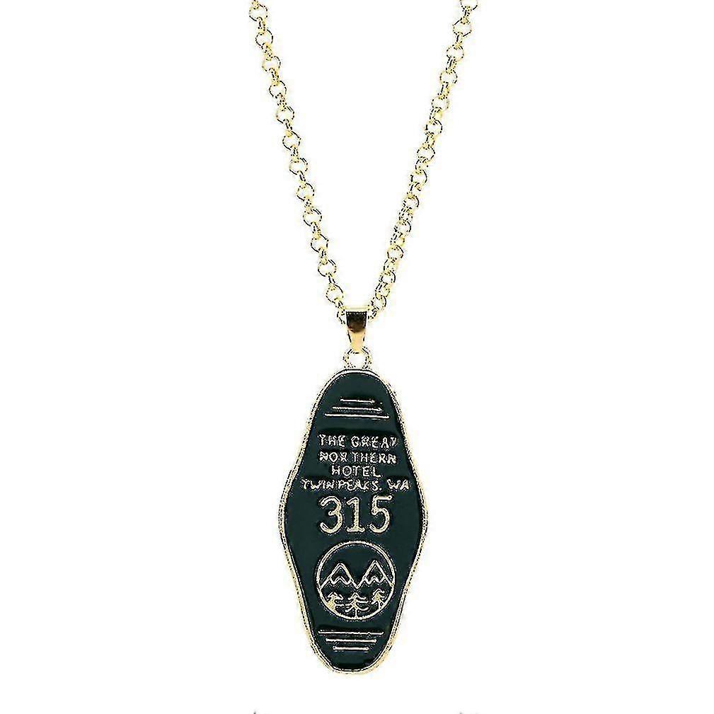 twin Peaks Pendant Necklace