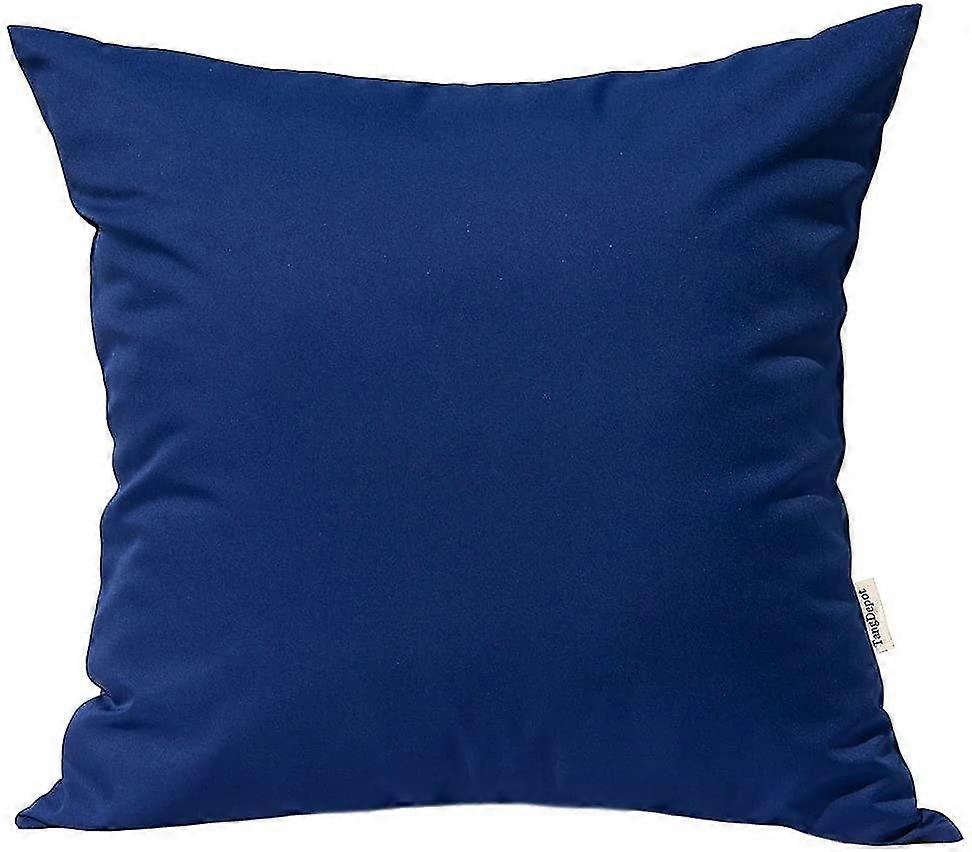 Durable Rayon Solid Pillowcase Square Decorative Pillowcase Indoor/outdoor
