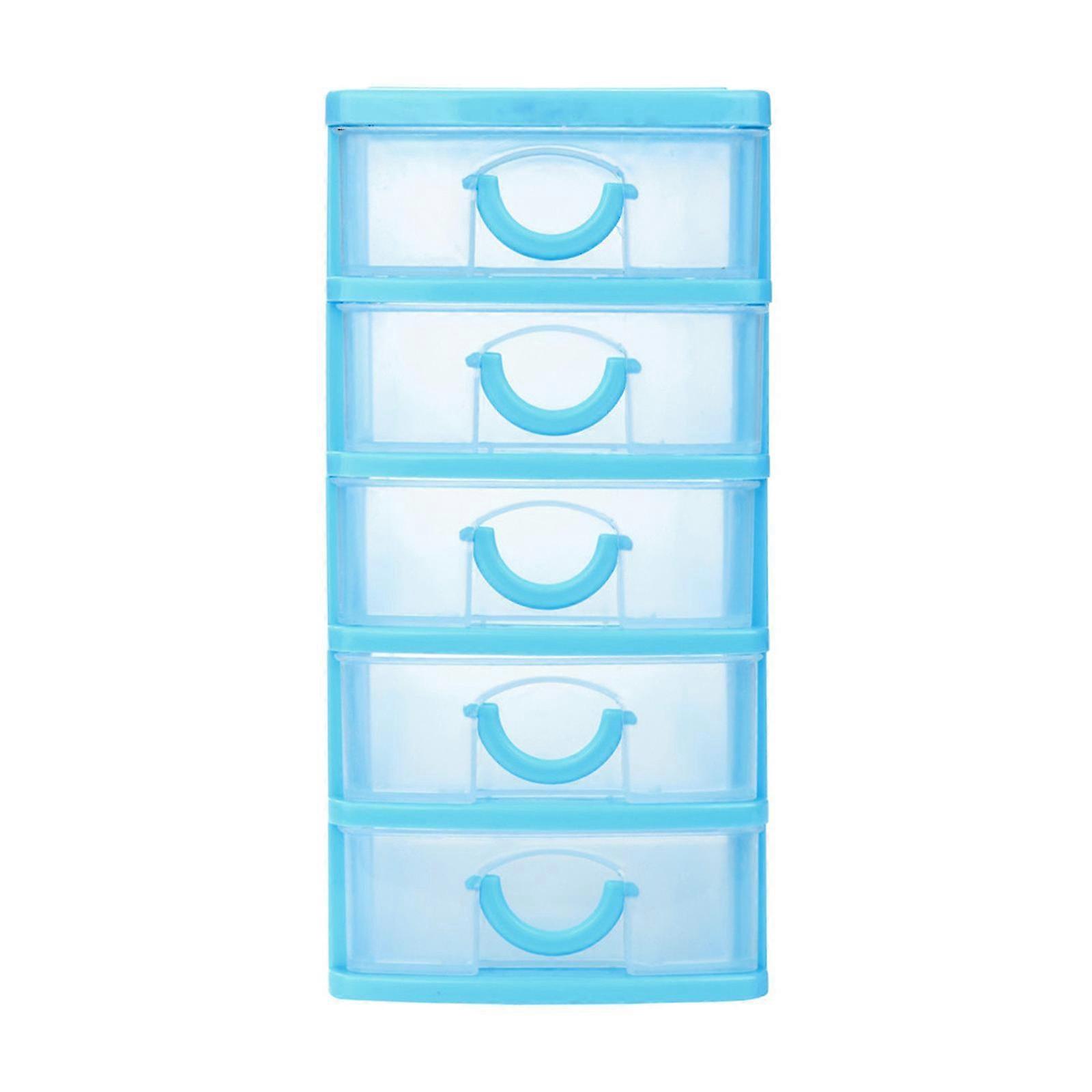 Durable Plastic Mini Desktop Drawer Sundries Case Small Objects