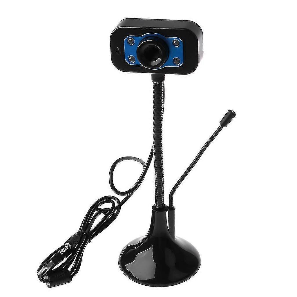 Vertical Adjustable External Digital Camera With Microphone Night Vision Light Video Usb Computer Camera Laptop Webcam