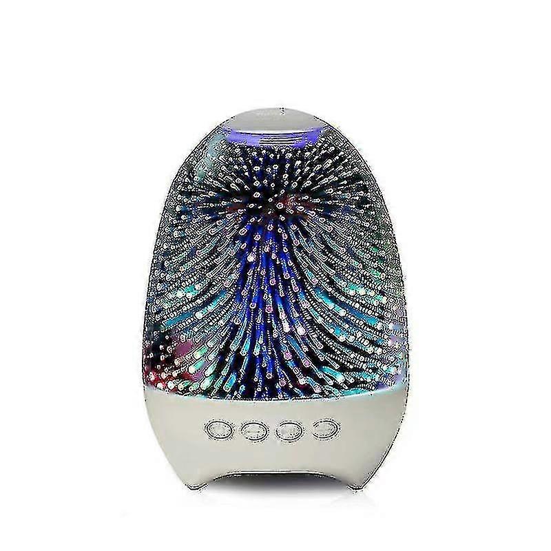 Bluetooth Speaker Night Lights, 3d Bedside Lamp Touch Control, Dimmable1pc-colourful