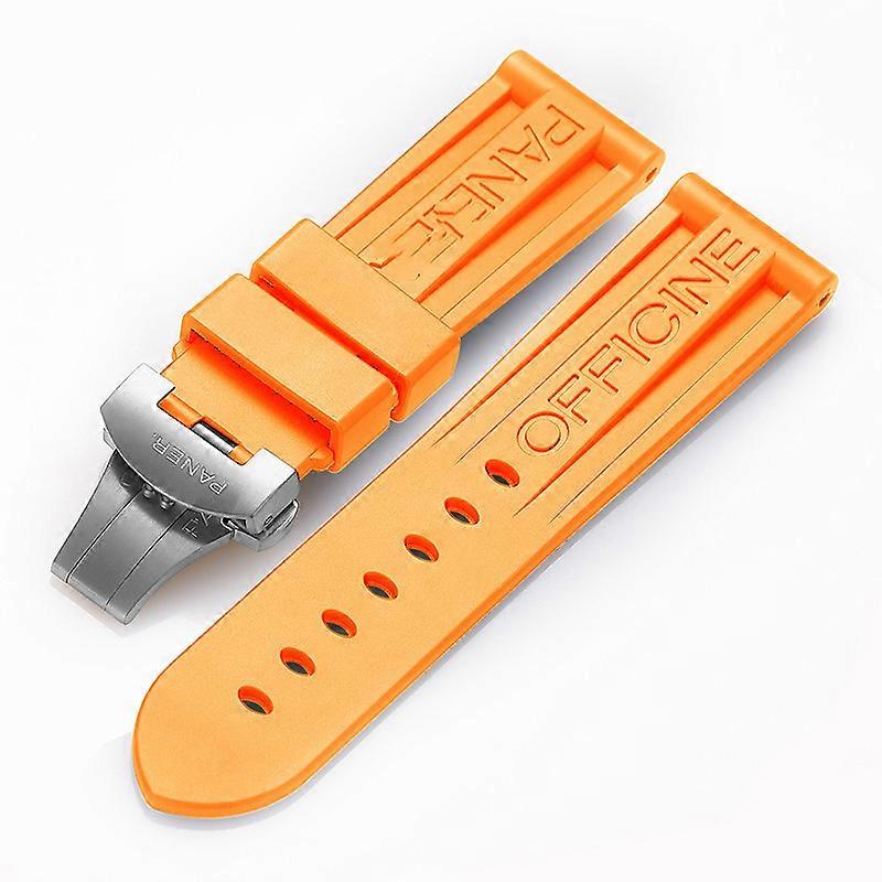 For Paner PAM Silicone Strap Quick Release Soft Rubber Strap Replacement