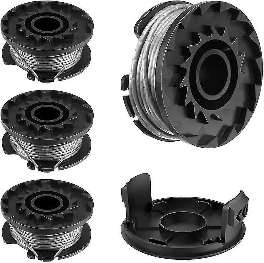 Moritale Spool Line For Bosch Easygrasscut 18 23 26 Art 23 26 Grass Trimmer Spare Parts (bosch F016800569 / F16800385, 4 Pieces)