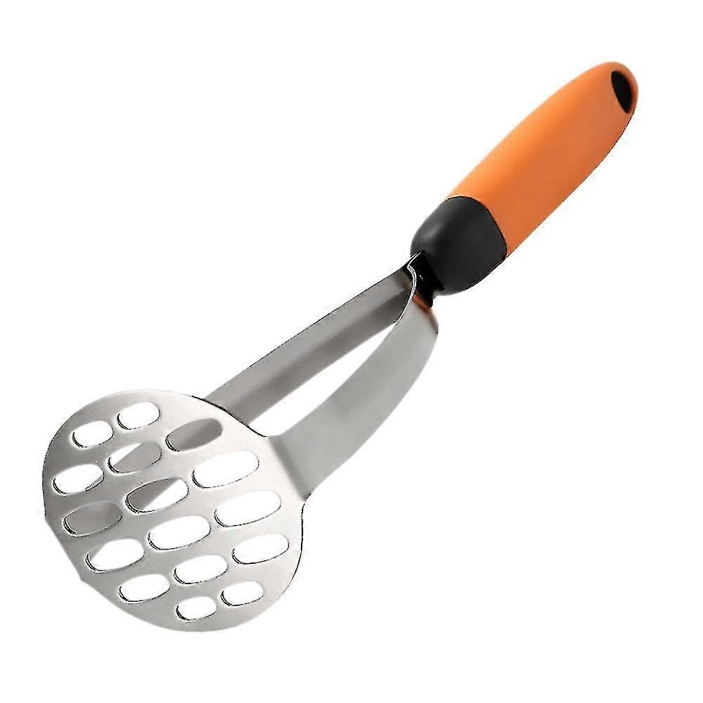 Stainless Steel Potato Masher, With Non-slip Handle Compatible With Vegetable(a)
