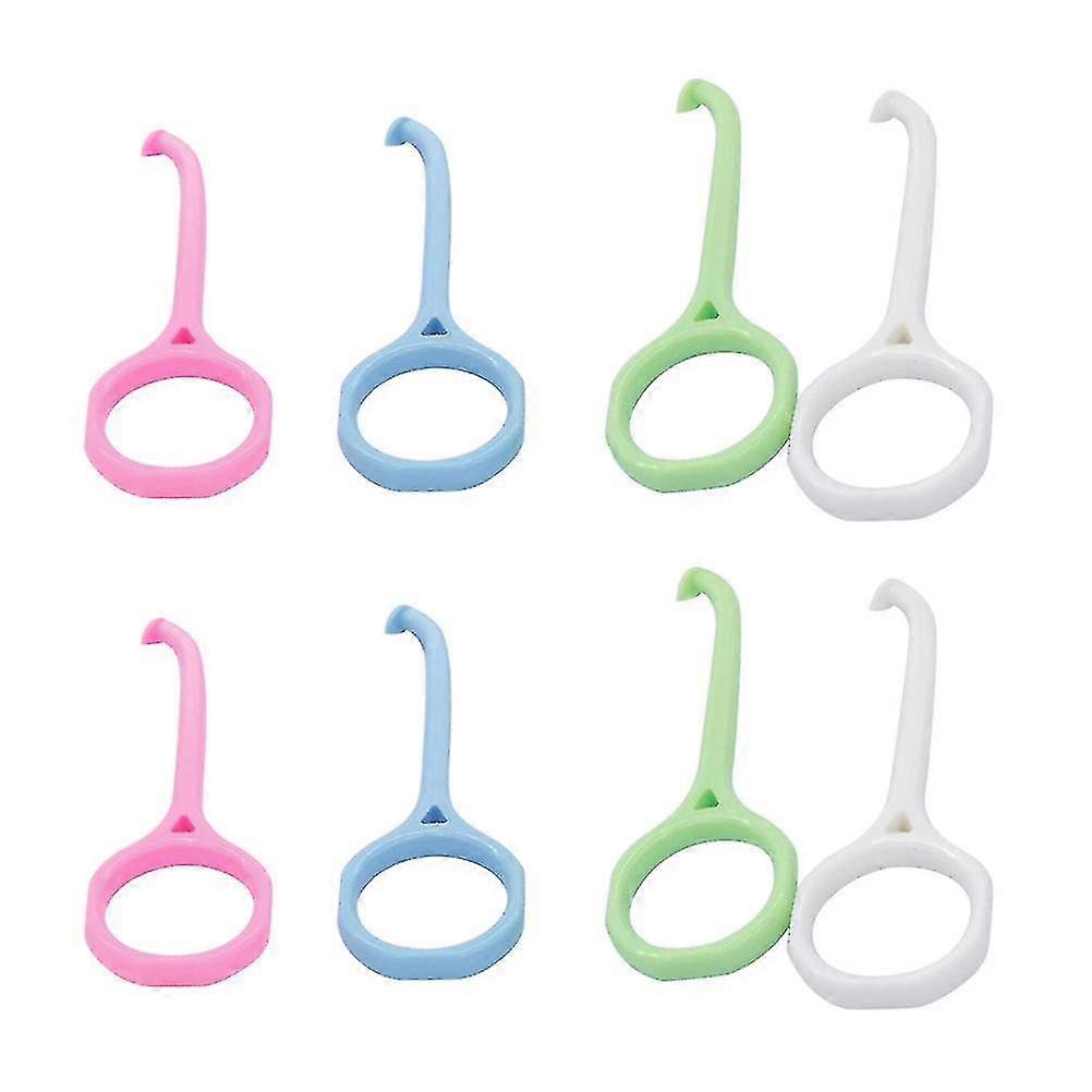 8pcs Orthodontic Aligner Remove Tool Invisible Braces Aligner Remover Dental Tools (mixed Color)