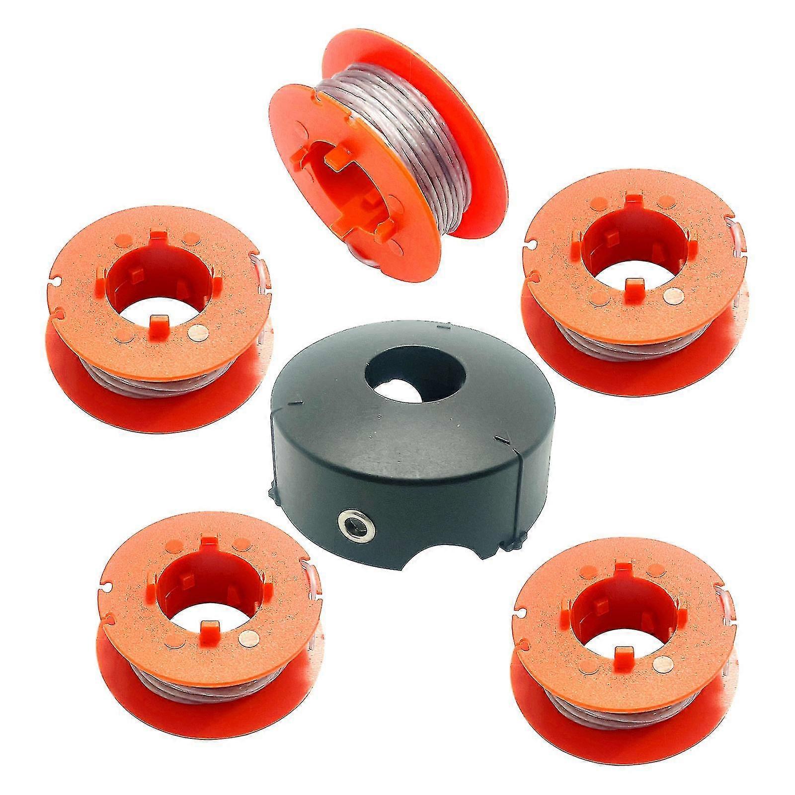 3 Spools 1cover Strimmer Spool Replacement For Bosch Art 23 26 30 Grass Trimmer Automatic Spool Line