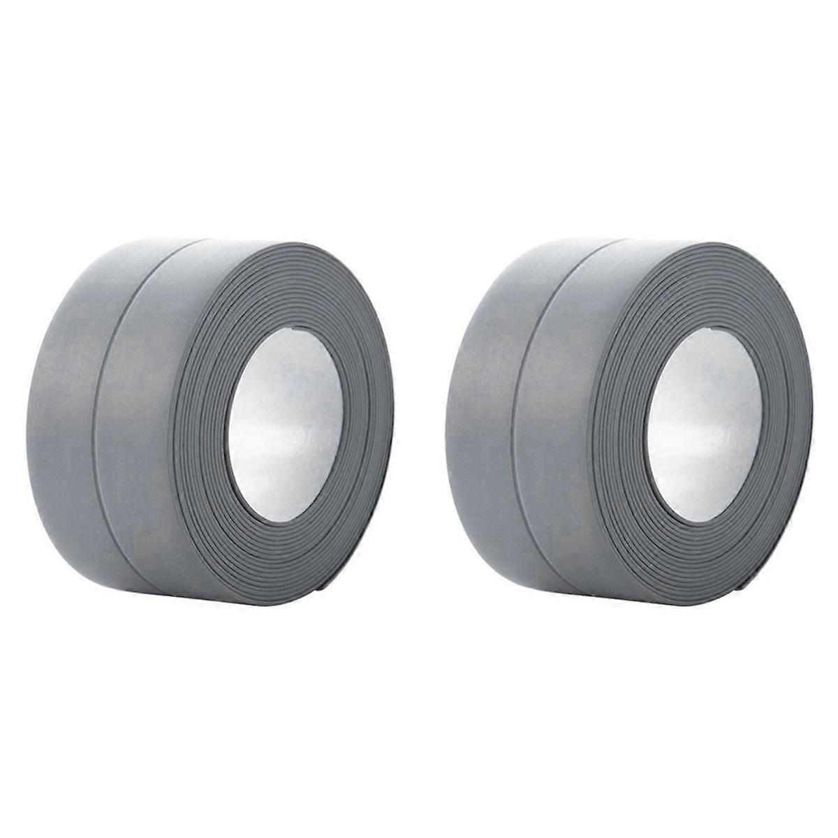 Waterproof Sealing Tape Anti-Mildew Bathroom Kitchen Door Strip Shower Sink Bath Sealer 3.2m X 2.2c