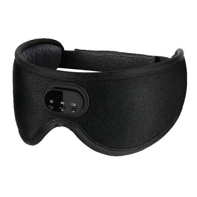 White Noise 3D Wireless Music Sleep Headphones Bluetooth 5.2 Breathable Eye Mask Auto Shut Off Ultra-Thin HD Stereo Speaker