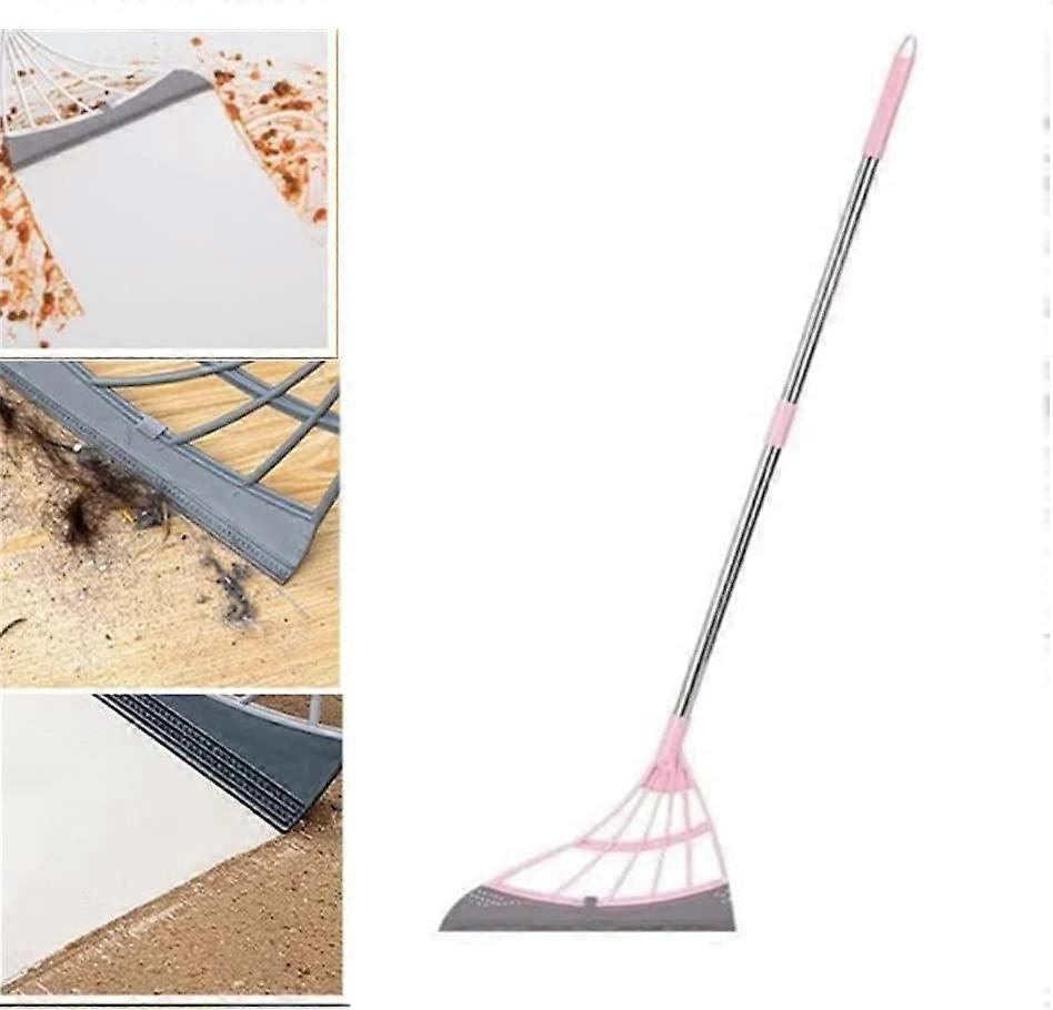 Wuhing-SJ-Multifunctional Magic Broom, Mop Broom, Two-In-One Sweeper For Gently Drying The Floor Surface And Removing Dust And Hair