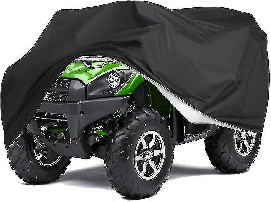 ATVカバー防水ヘビーデューティATV屋外ストレージカバー弾性裾クワッドカバー川崎、北極猫、ホンダ、ポラリス、ヤマハオールウェザー4 Wh
