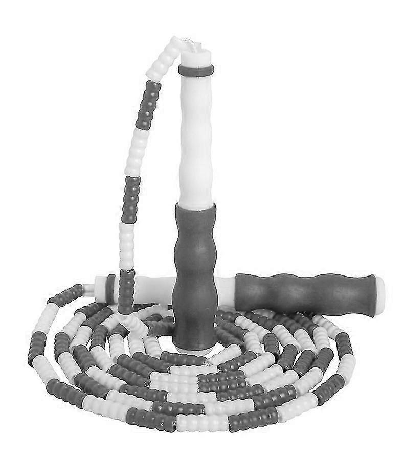 調整可能なセクション付きのソフトビーズスキップロープ、タングルのないロープをスキップ、フィットネススポーツ用品