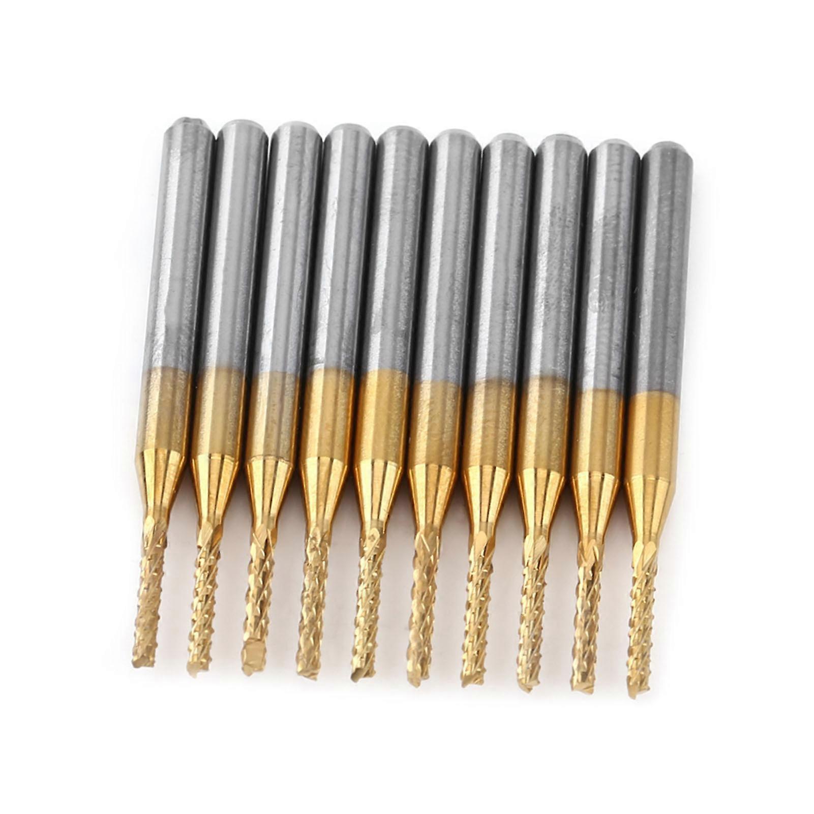 CNC PCB Engraving Bit Tungsten Coating 1/8"